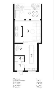 Дом 378м², 2-этажный, участок 2 сот.  