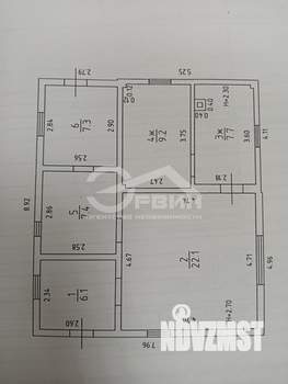 Дом 64м², 1-этажный, участок 5 сот.
