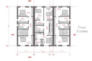 Таунхаус 162м², 3-этажный, участок 3 сот.