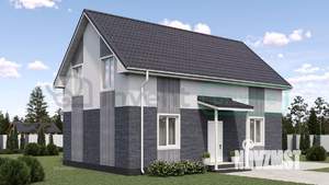 Дом 120м², 2-этажный, участок 8 сот.