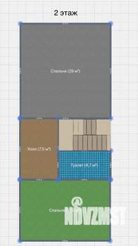 Таунхаус 165м², 3-этажный, участок 2 сот.