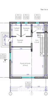 Дом 149м², 2-этажный, участок 3 сот.