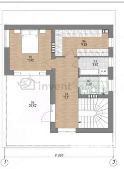 Дом 255м², 3-этажный, участок 5 сот.