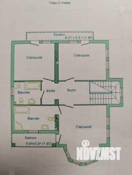 Дом 200м², 2-этажный, участок 6 сот.