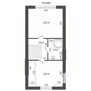 Таунхаус 138м², 3-этажный, участок 1 сот.