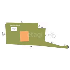 Дом 139м², 2-этажный, участок 9 сот.