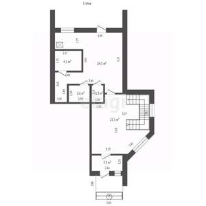 Таунхаус 216м², 3-этажный, участок 4 сот.