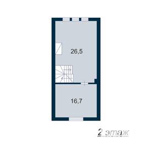 Таунхаус 137м², 3-этажный, участок 2 сот.