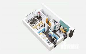 Дом 95м², 2-этажный, участок 2 сот.