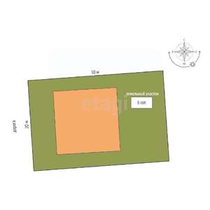 Дом 312м², 2-этажный, участок 6 сот.