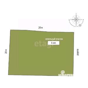 Дом 76м², 2-этажный, участок 7 сот.