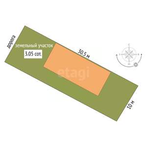 Таунхаус 180м&sup2;, 2-этажный, участок 4 сот.  