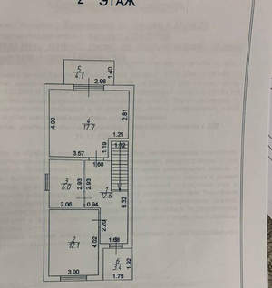Дом 105м², 2-этажный, участок 6 сот.  