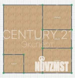 Дом 90м², 1-этажный, участок 6 сот.  