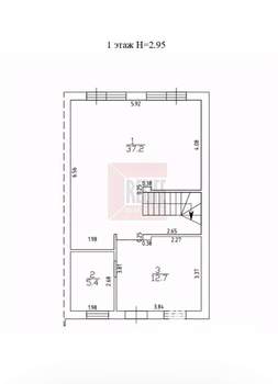 Таунхаус 160м², 3-этажный, участок 2 сот.  