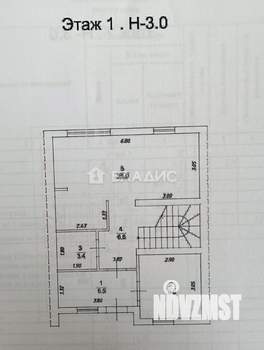 Таунхаус 114м&sup2;, 2-этажный, участок 2 сот.  