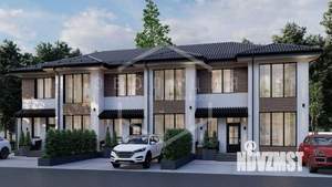 Таунхаус 150м&sup2;, 2-этажный, участок 2 сот.  