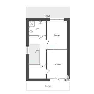 Дом 171м&sup2;, 3-этажный, участок 4 сот.  