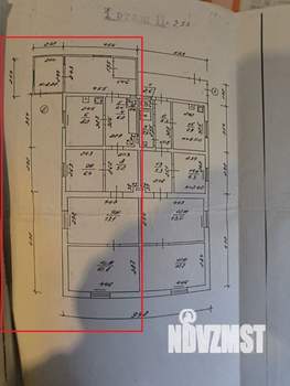 Дом 100м&sup2;, 1-этажный, участок 12 сот.  