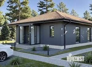 Коттедж 77м&sup2;, 1-этажный, участок 10 сот.  