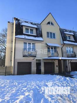 Таунхаус 151м&sup2;, 3-этажный, участок 4 сот.  