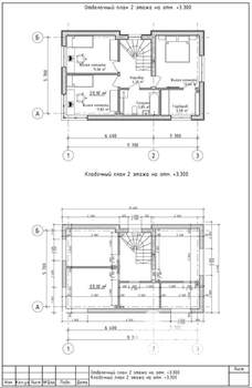 Дом 109м&sup2;, 2-этажный, участок 5 сот.  