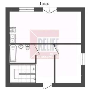 Дом 74м&sup2;, 2-этажный, участок 7 сот.  