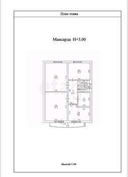 Дом 145м², 2-этажный, участок 4 сот.  