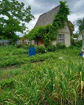 Дом 34м&sup2;, 2-этажный, участок 6 сот.  