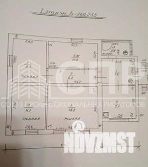 Дом 65м&sup2;, 1-этажный, участок 8 сот.  