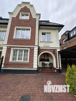 Таунхаус 270м&sup2;, 3-этажный, участок 4 сот.  