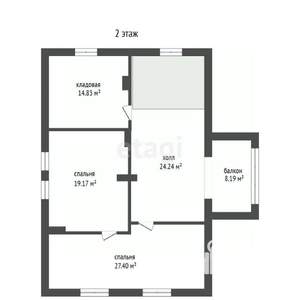 Дом 262м², 2-этажный, участок 20 сот.  