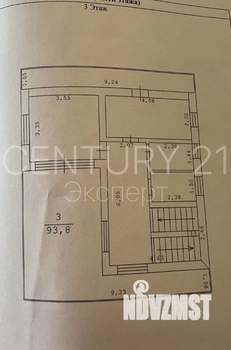 Дом 255м&sup2;, 3-этажный, участок 5 сот.  