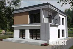 Коттедж 240м&sup2;, 2-этажный, участок 6 сот.  