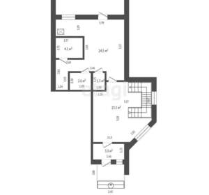 Дом 216м², 2-этажный, участок 4 сот.  