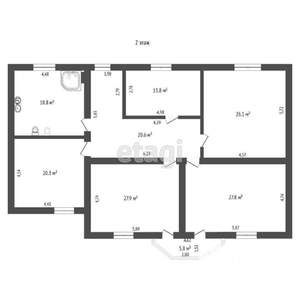 Дом 315м², 3-этажный, участок 10 сот.  