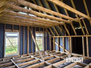 Дом 55м², 2-этажный, участок 6 сот.  