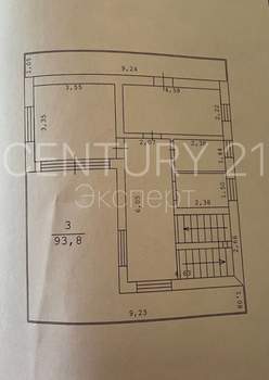 Дом 255м&sup2;, 3-этажный, участок 5 сот.  