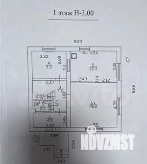 Дом 114м², 2-этажный, участок 6 сот.  
