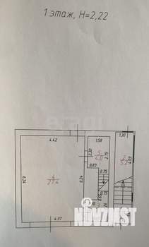 Дом 126м², 3-этажный, участок 6 сот.  