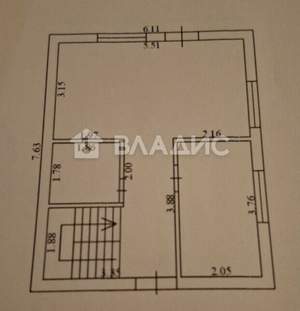 Дом 74м&sup2;, 2-этажный, участок 7 сот.  