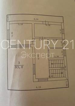 Дом 255м&sup2;, 3-этажный, участок 5 сот.  