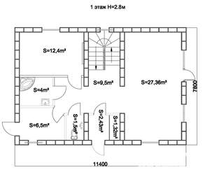 Дом 180м&sup2;, 2-этажный, участок 10 сот.  