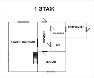 Дом 118м², 2-этажный, участок 4 сот.  