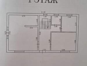 Дача 130м², 2-этажный, участок 4 сот.  