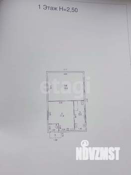 Дача 38м², 1-этажный, участок 7 сот.  