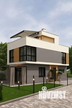 Дом 144м&sup2;, 3-этажный, участок 3 сот.  