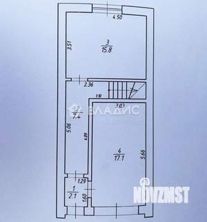 Таунхаус 155м², 3-этажный, участок 2 сот.  