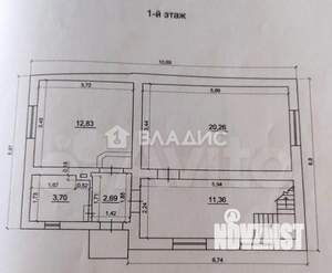Дача 80м², 2-этажный, участок 5 сот.  