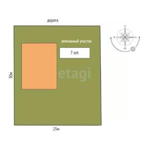 Дом 519м&sup2;, 3-этажный, участок 7 сот.  